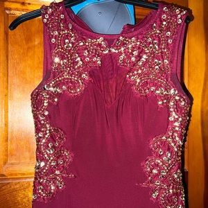 Burgundy B. Darlin size 11-12 women’s dress